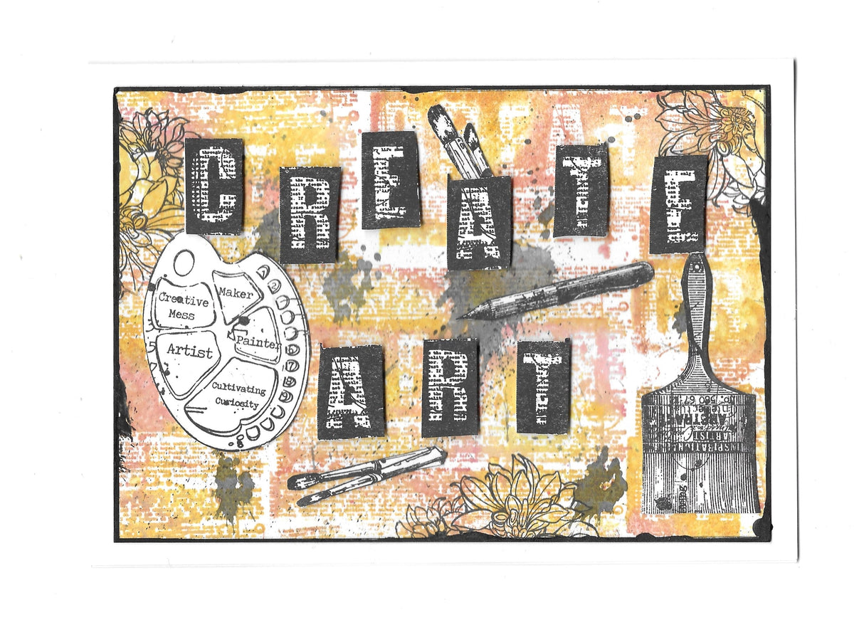 AALL and Create Stamp Set - 918 - Morphed Palette