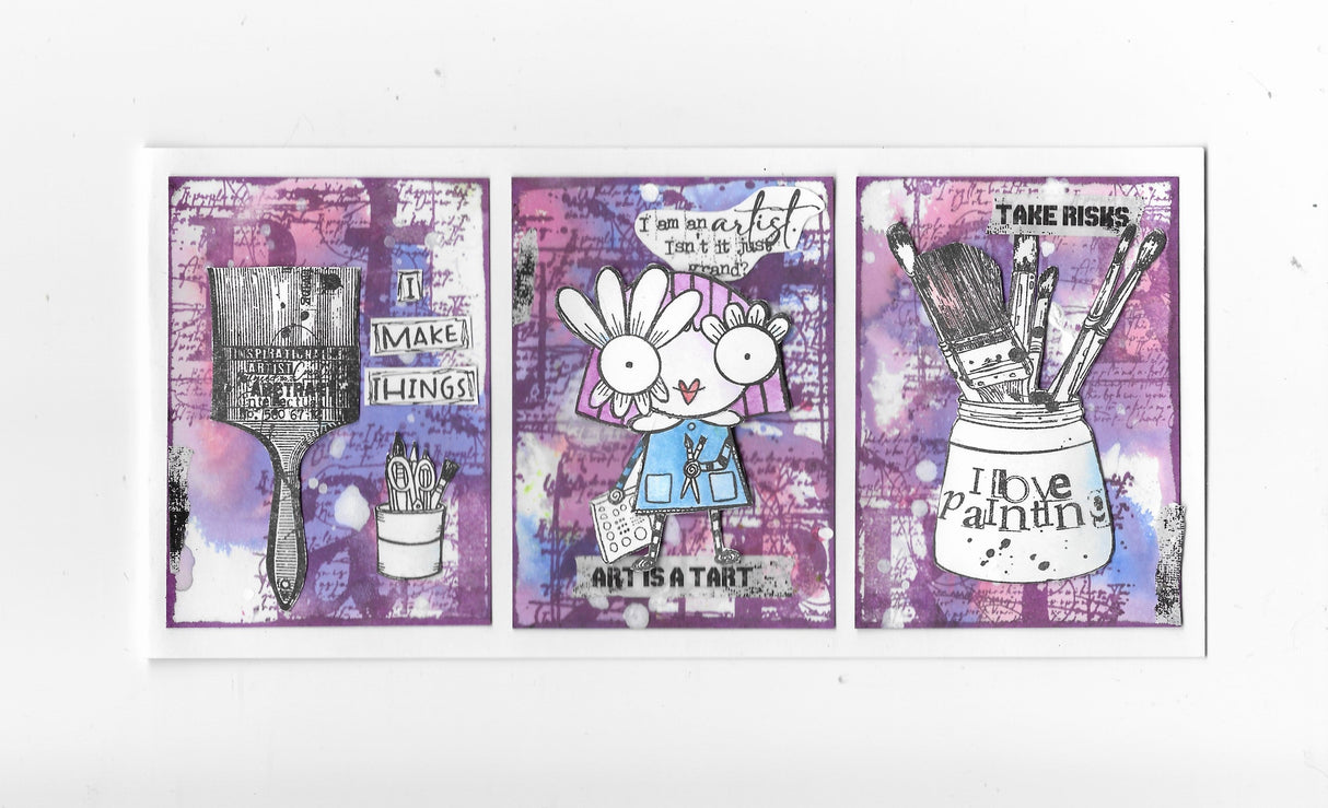 AALL and Create Stamp Set - 917 - Artist Kit