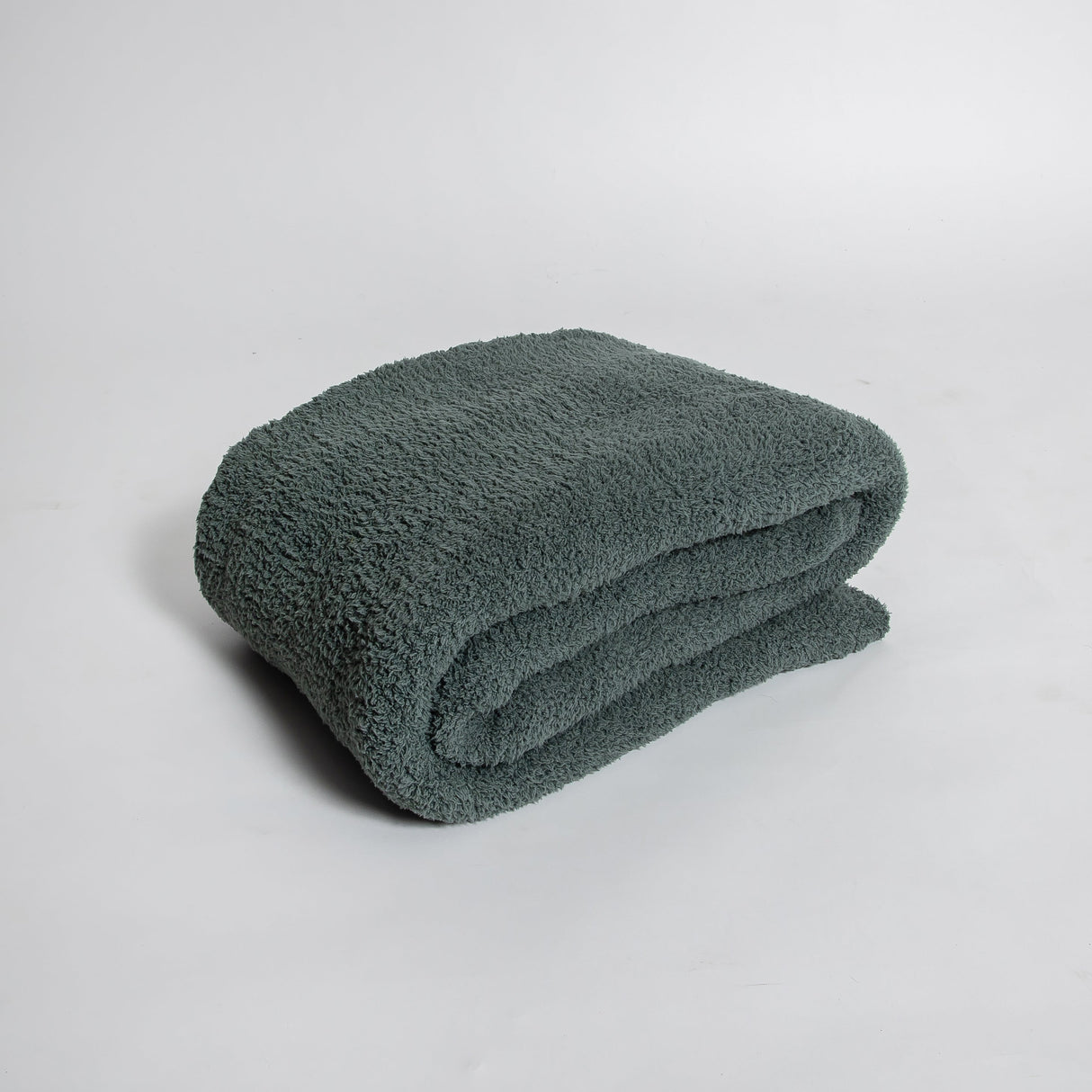 Dark Forest Solid Double Layered Print Extended Throw