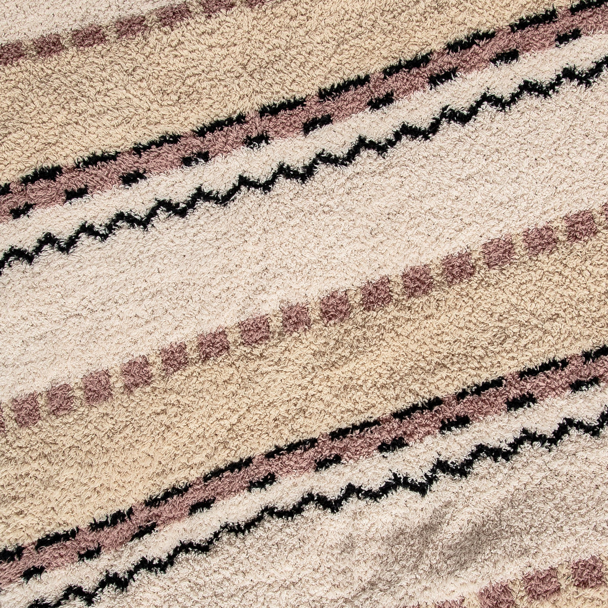 Desert Sunset Geometric Print Extended Throw