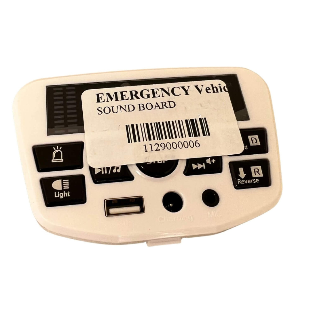 12V Emergency Service Trucks - Soundboard
