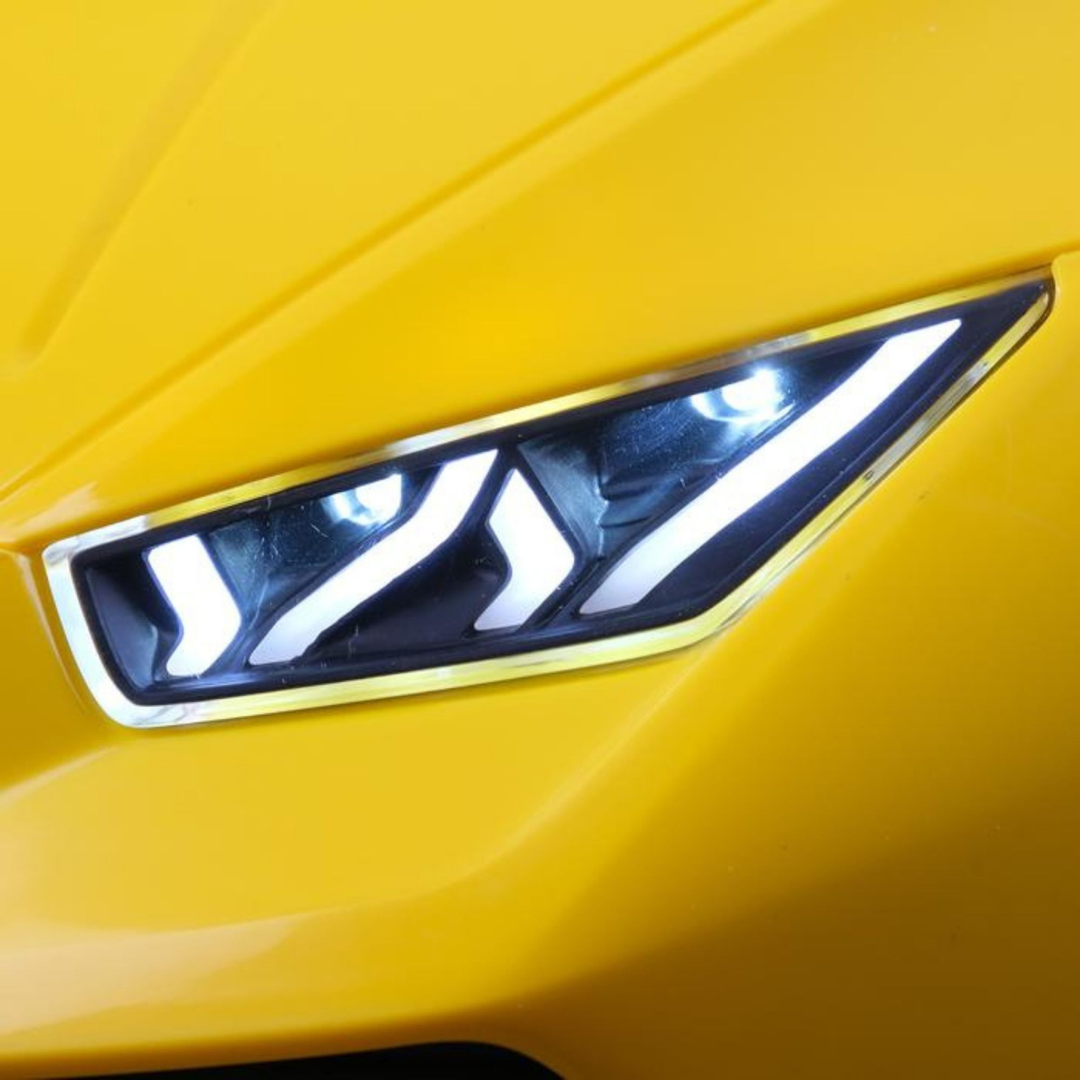 Voiture à enfourcher Lamborghini Huracan 4x4 12 V ; Voiture télécommandée électrique monoplace pour enfants sous licence