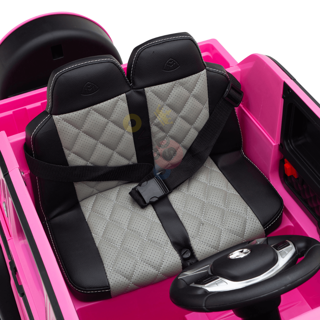 Camion à chevaucher pour enfants Mercedes Maybach G650 12 V : véhicule à chevaucher télécommandé 4x4 monoplace