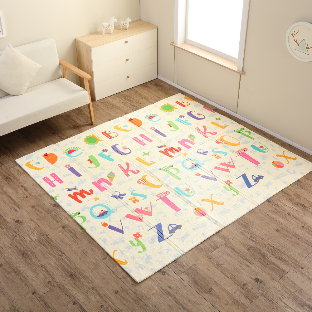 Kids XXL Indoor & Outdoor Waterproof Foam Play Mat - 200 x 180 x 1 (cm)