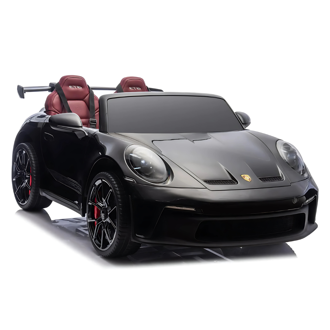 24V Porsche 911 GT3 4x4 AWD MP4 Edition 2-Seater Licensed Ride-On Car W/ Rubber Wheels, Music Player & RC