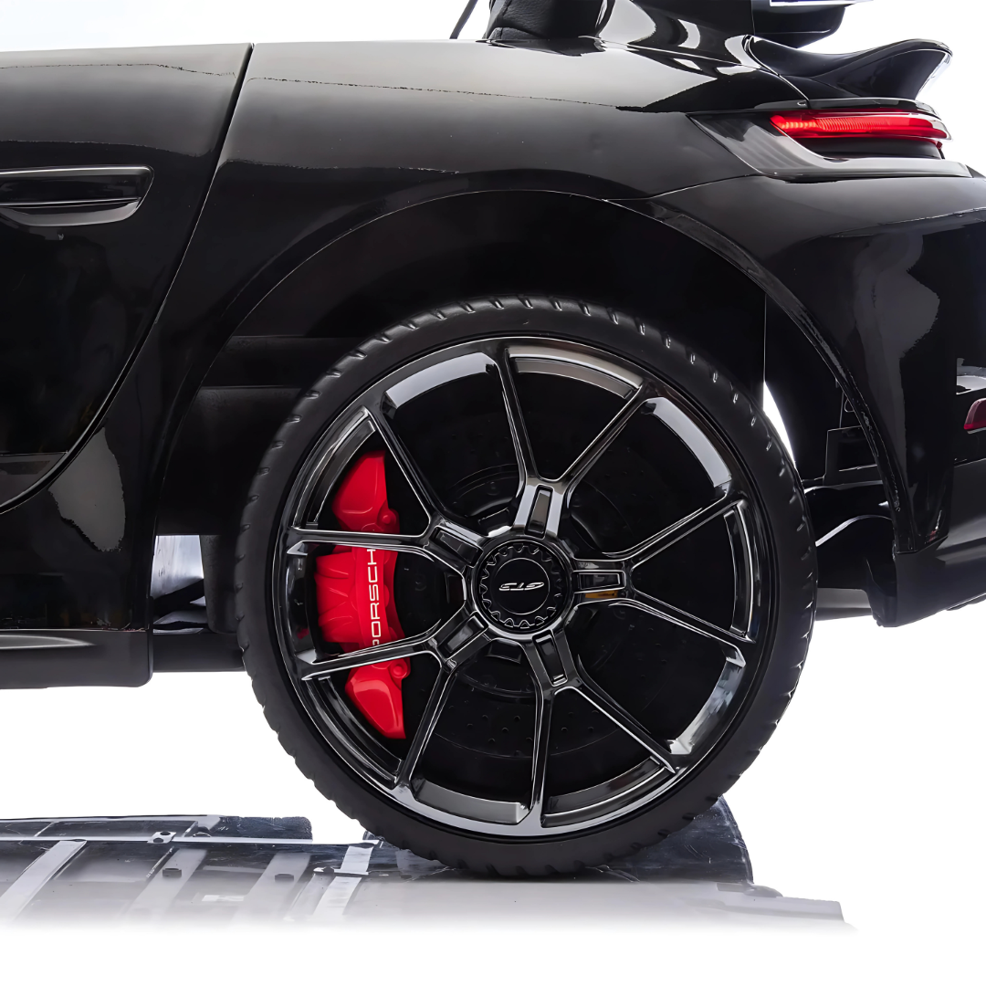 24V Porsche 911 GT3 4x4 AWD MP4 Edition 2-Seater Licensed Ride-On Car W/ Rubber Wheels, Music Player & RC