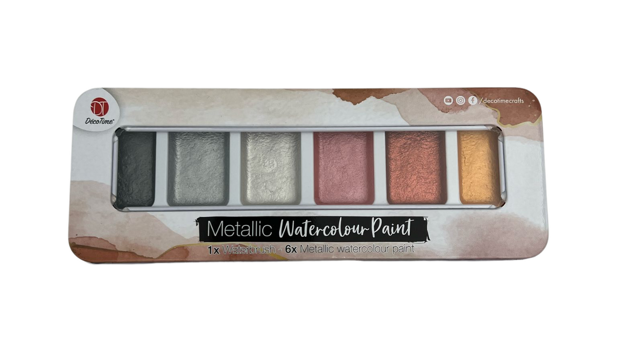 Deco Time Water Colour Paint - Urban Alloy