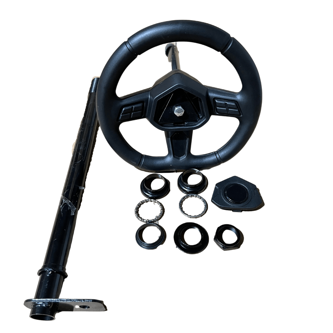 24V Ultra Trek (180 W Brushless Edition) - Complete Steering Assembly