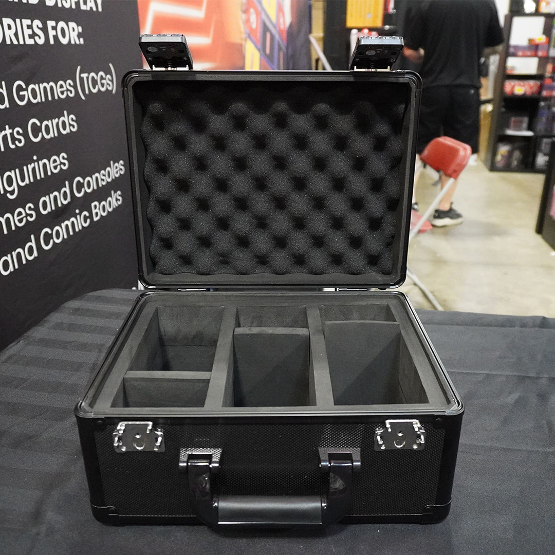 EVORETRO Aluminum Graded Card Storage Box, TSA Lock