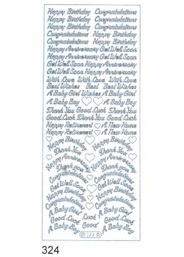Deco Stickers - Multi Sayings