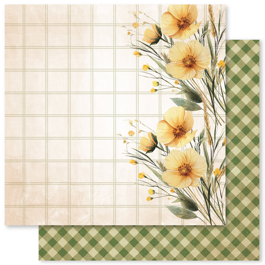 Bees & Butterflies Basics F 12 x 12 Paper (12 pc Bulk Pack) 33579