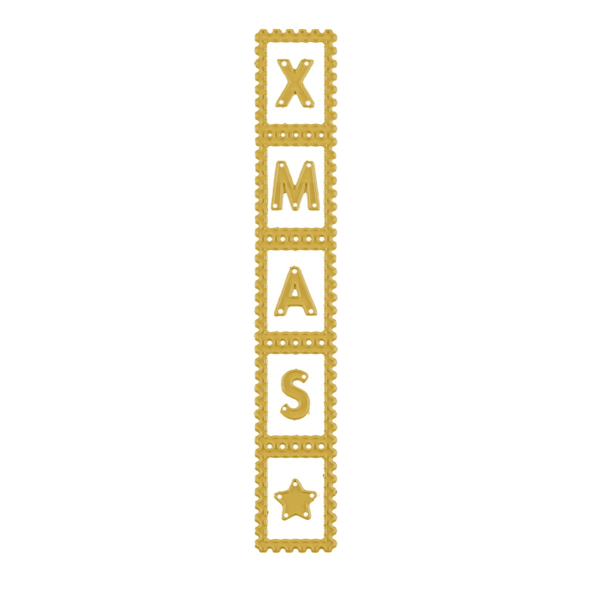 Vaessen Creative • Cutting Die Set Postal Stamp Strip