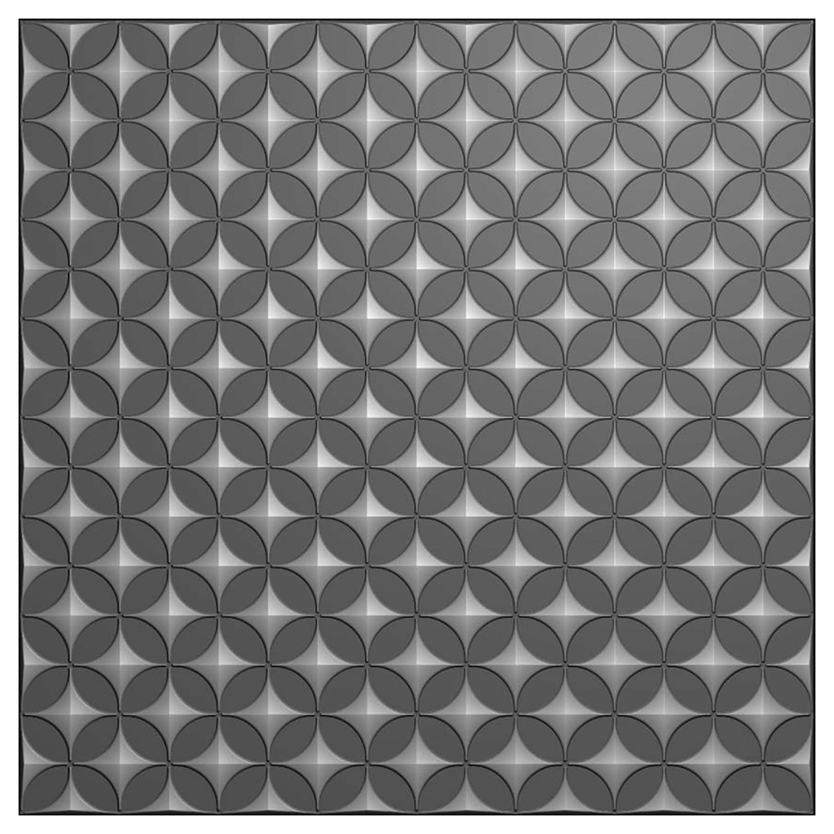 Vaessen Creative • 3D Embossing Folder Graphic Stars 15x15cm