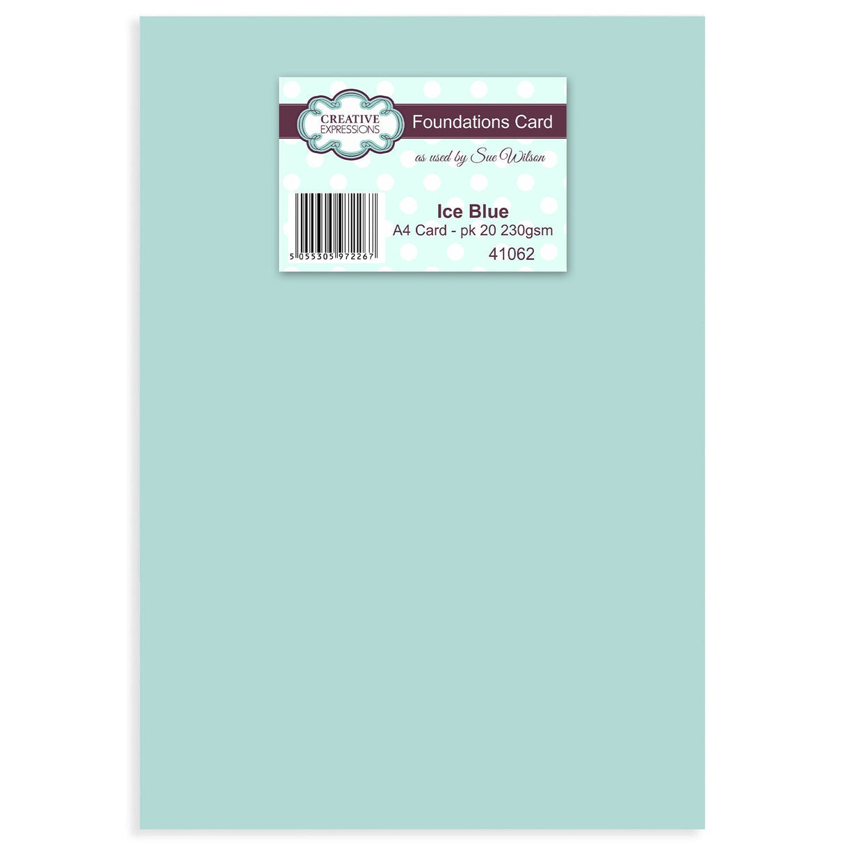 Creative Expressions A4 Foundation Card