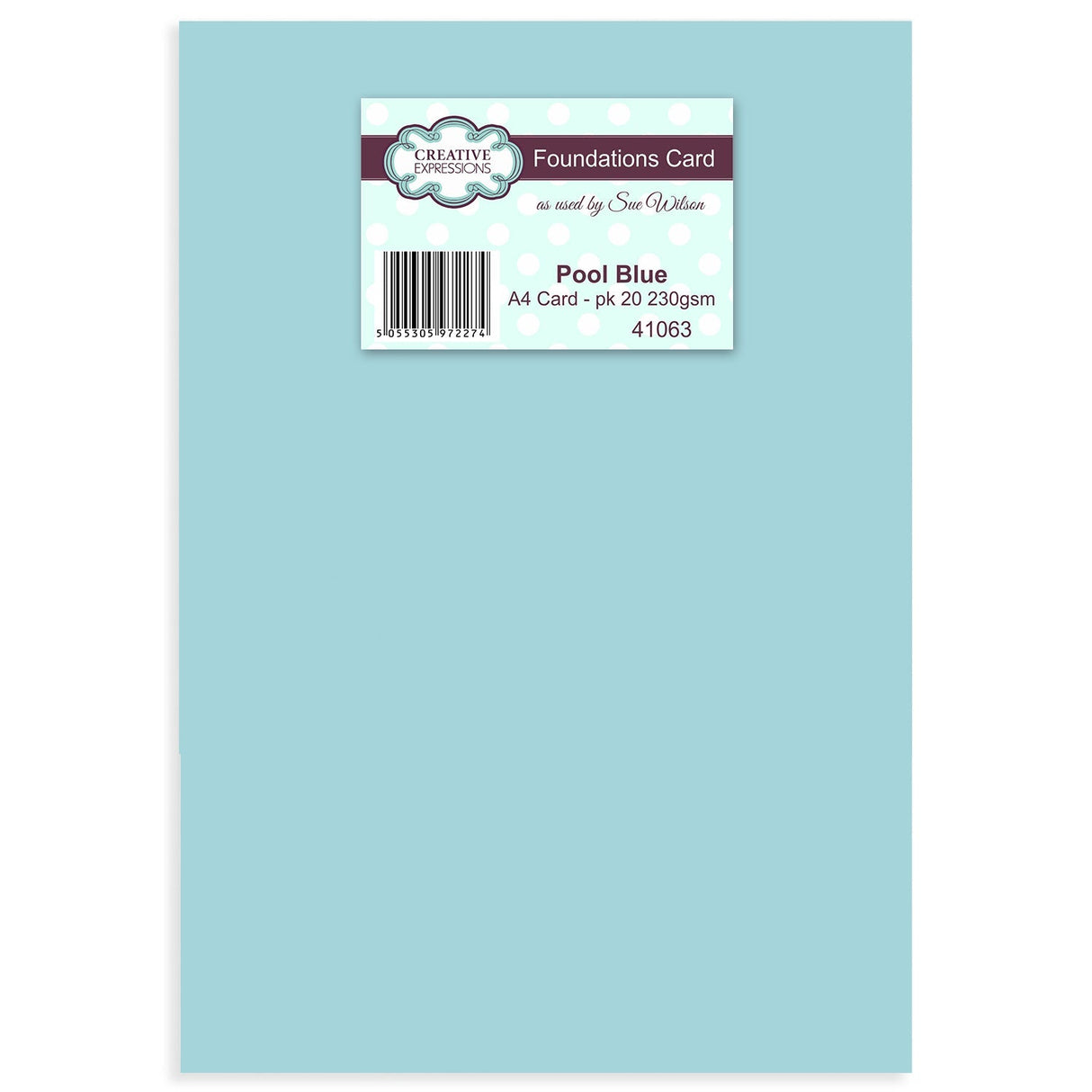 Creative Expressions A4 Foundation Card