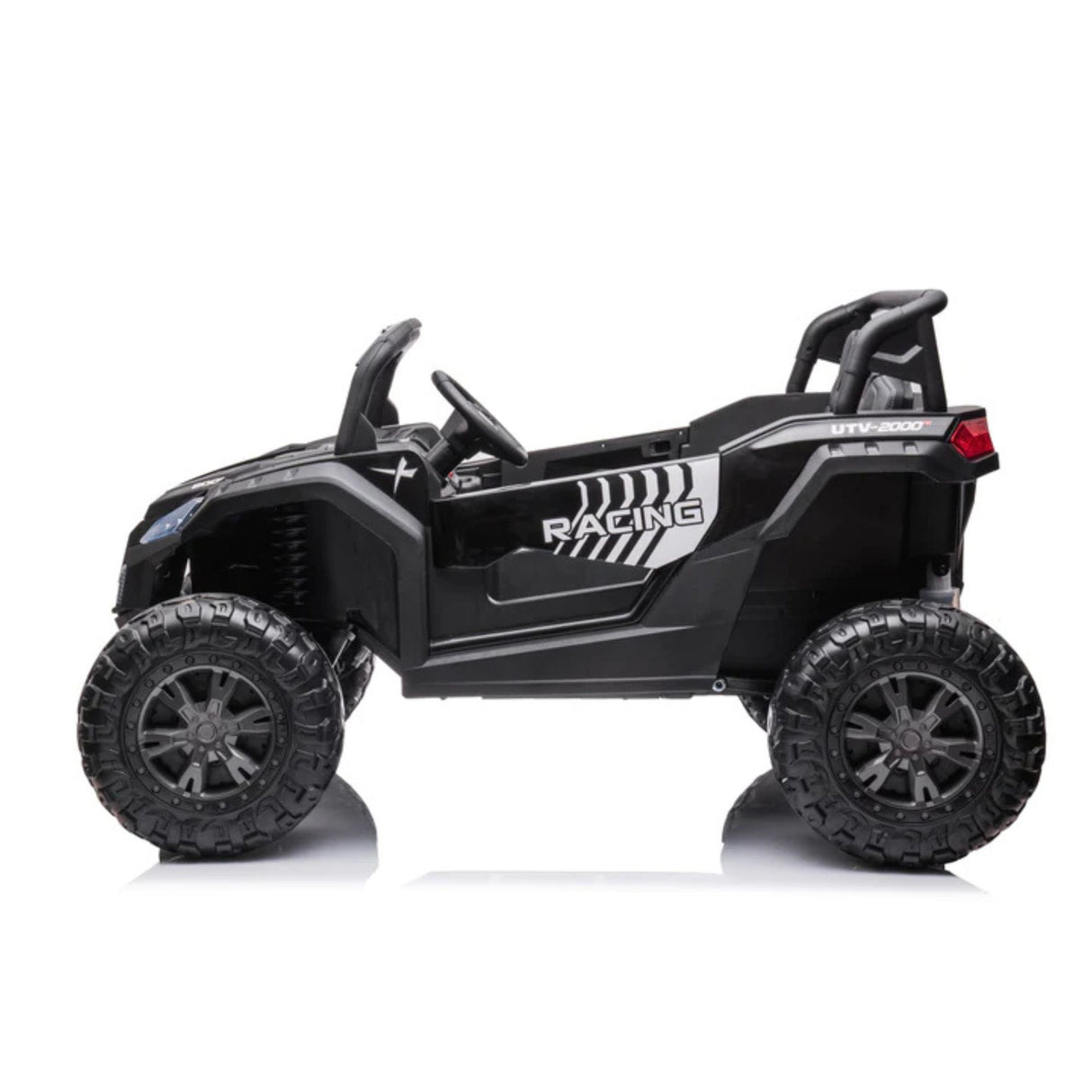 24V Ultra Treck XXL 4x4 2-Seater Ride-On UTV Buggy W/ Rubber Wheels, Music Player & RC