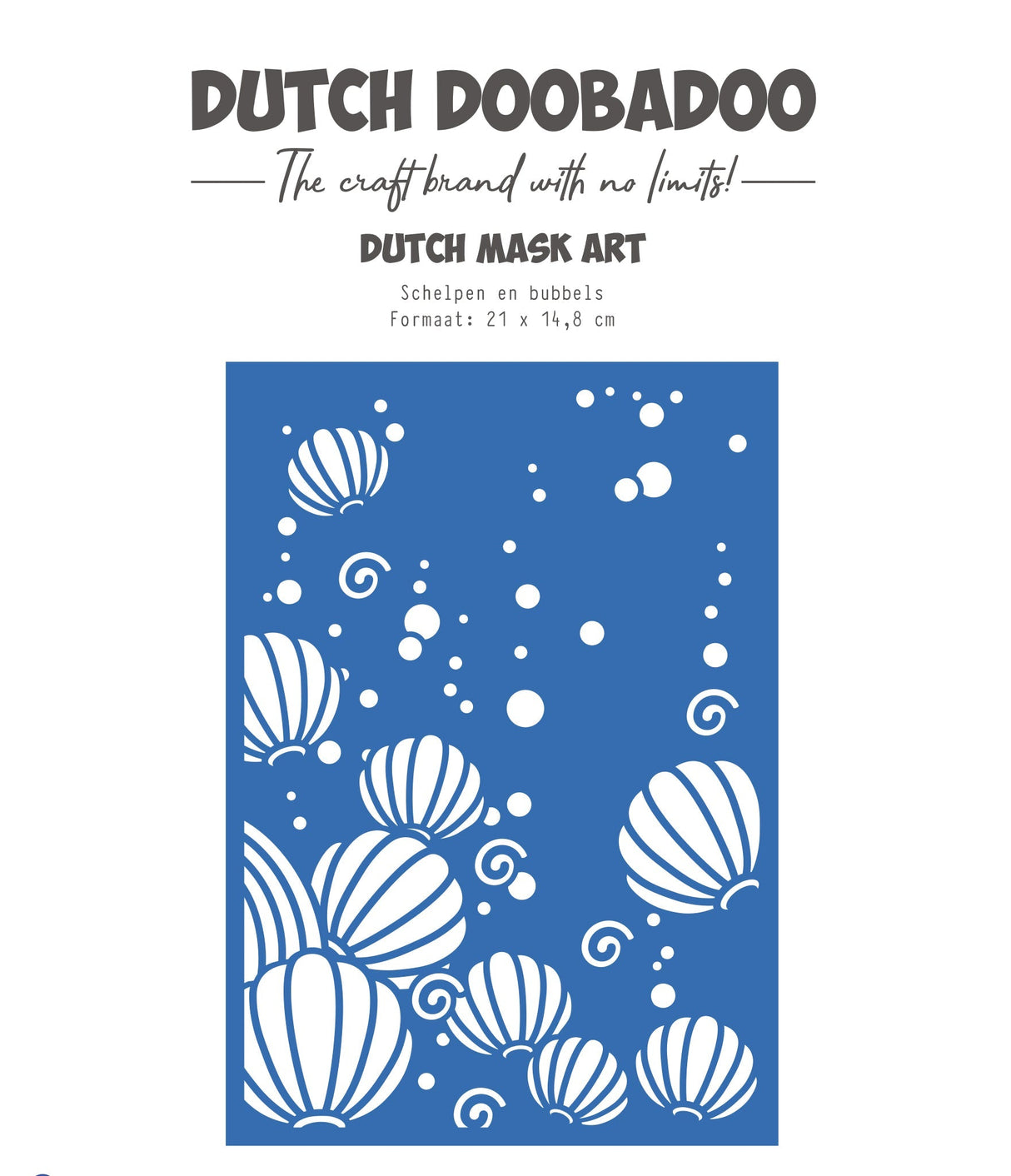 Dutch Doobadoo DDBD Dutch Mask Art Bubbles A5