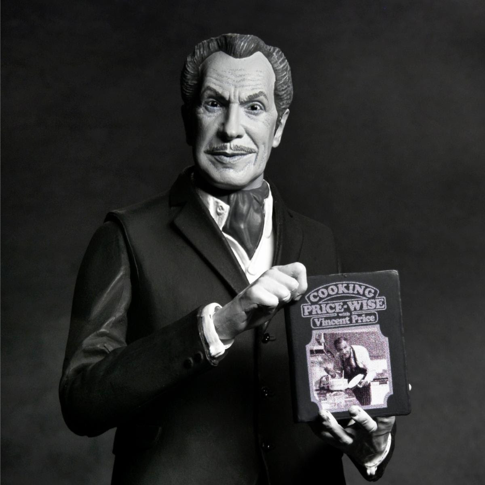 Vincent Price - 7" Scale Action Figure - Ultimate Vincent Price (B&W) (Preorder Feb/Mar 2026)