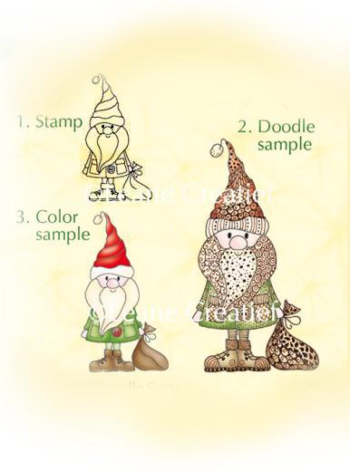 Lea'bilities Clear Stamp - Santa