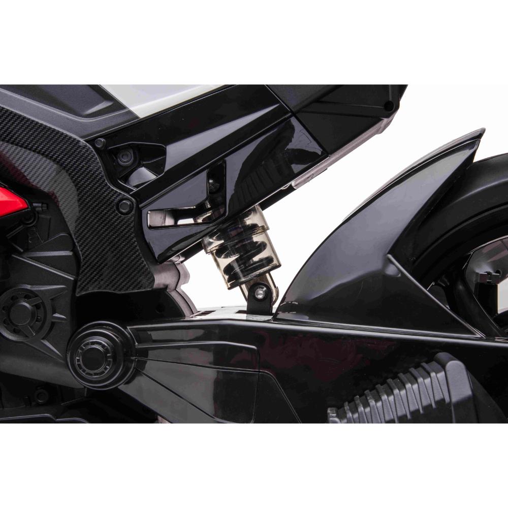 12V BMW HP4 Kids Ride-On Motorcycle W/ Rubber Wheels, Lights & Music Player