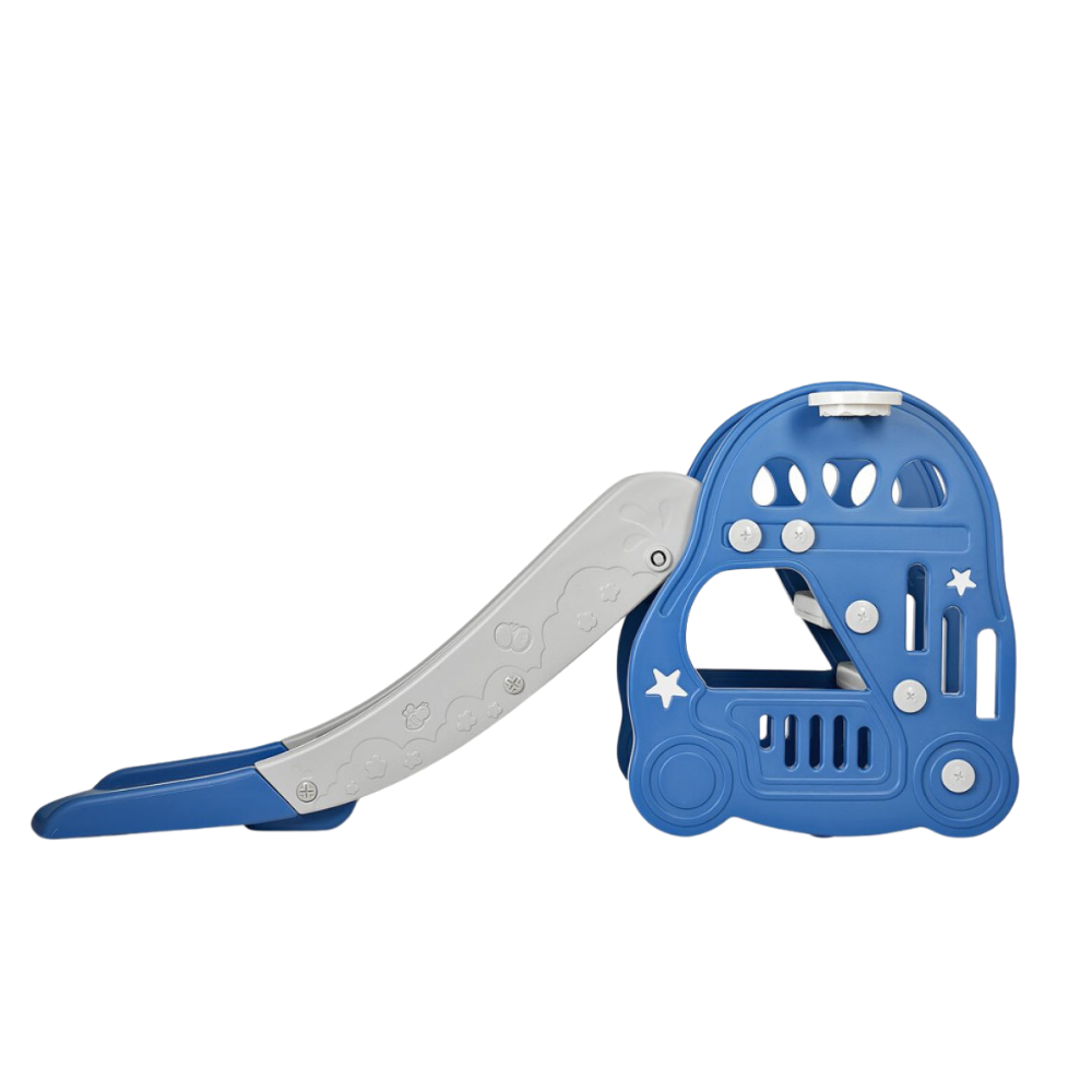 Toboggan pour enfants d'intérieur et d'extérieur avec cadre à billes - Divertissement interactif pour les enfants et les tout-petits