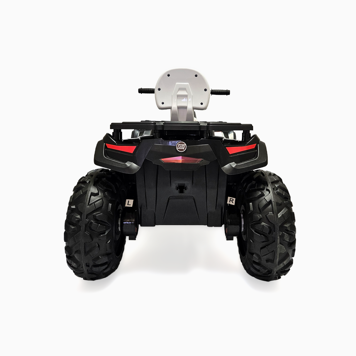 24V Titan Edition Kids Upgraded 4×4 Ride-On Quad ATV W/ Rubber Wheels, Lights & Music Player