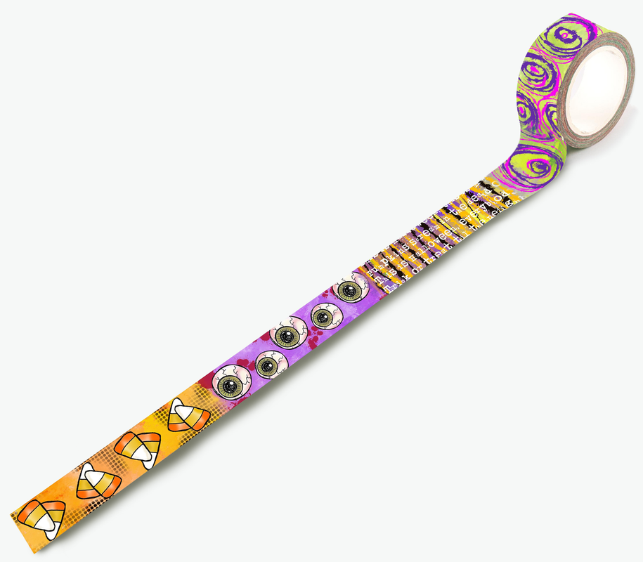 AALL and Create #65 - Washi Tape - Booooo!