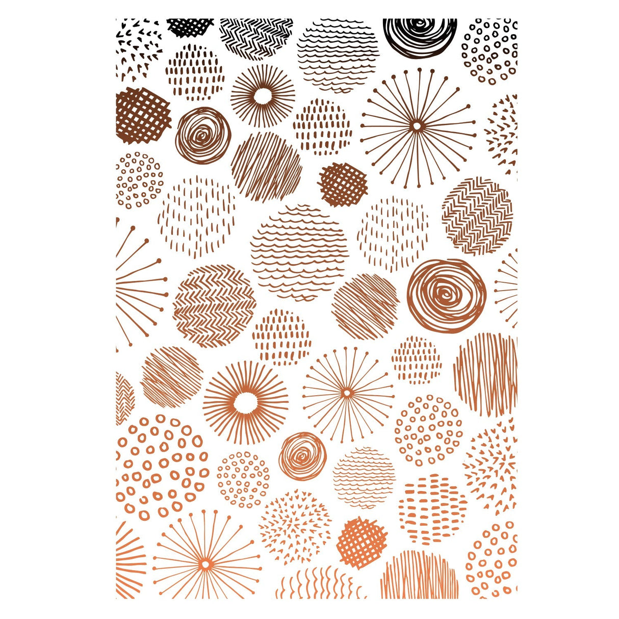 Sizzix Clear Stamp Set Cosmopolitan, Ecliptic by Stacey Park