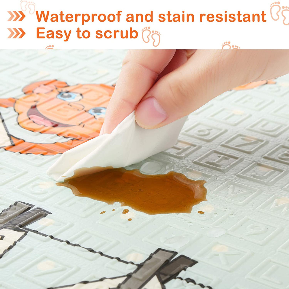 Kids XXL Extra Thick Indoor & Outdoor Waterproof Foam Play Mat - 200 x 180 x 2 (cm)