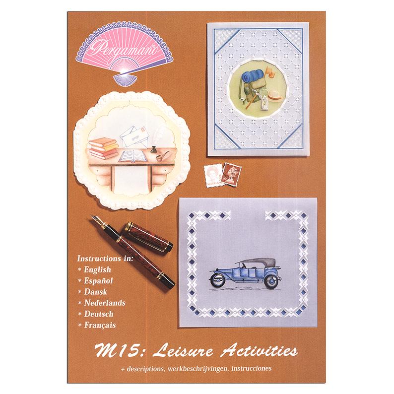 Pergamano Pattern Booklet M15 Leisure Activities