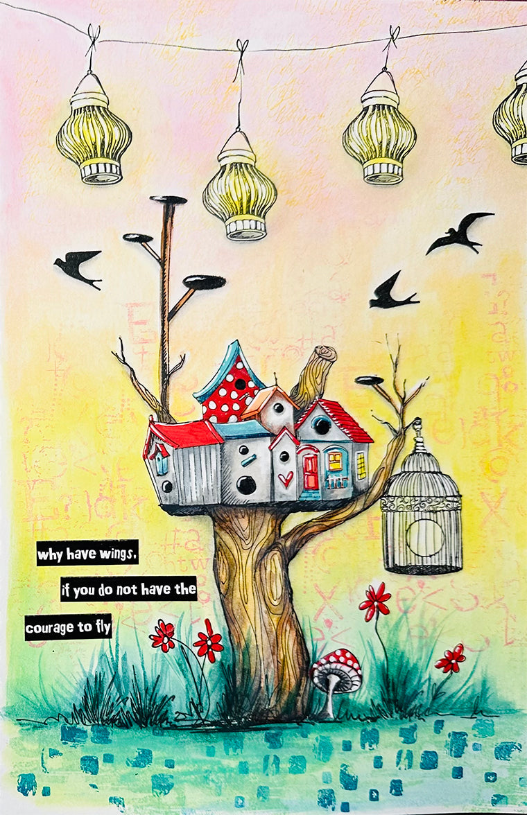 ABM Paper Elements A Lot Of Quotes Art by Marlene 1 Pieces