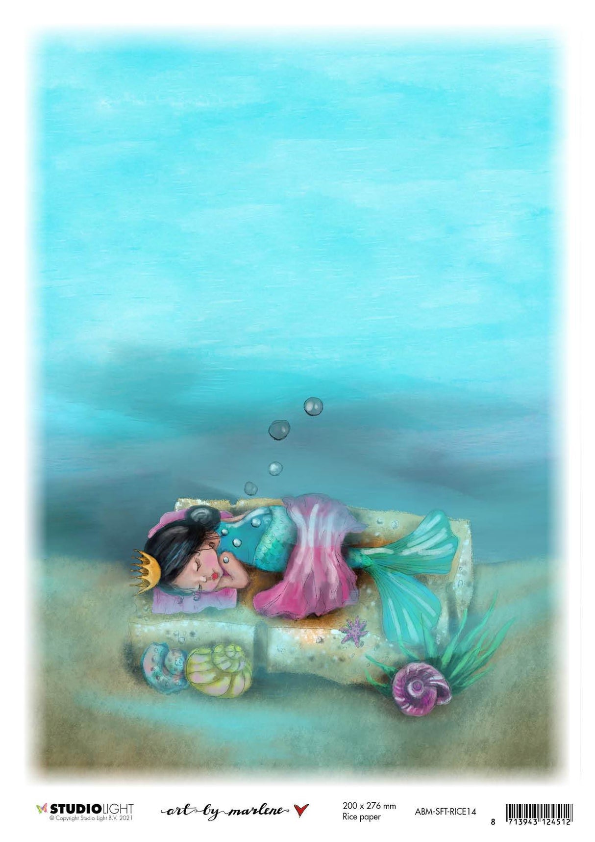 ABM Rice Paper Deep sleep So-Fish-Ticated 200x276mm nr.14