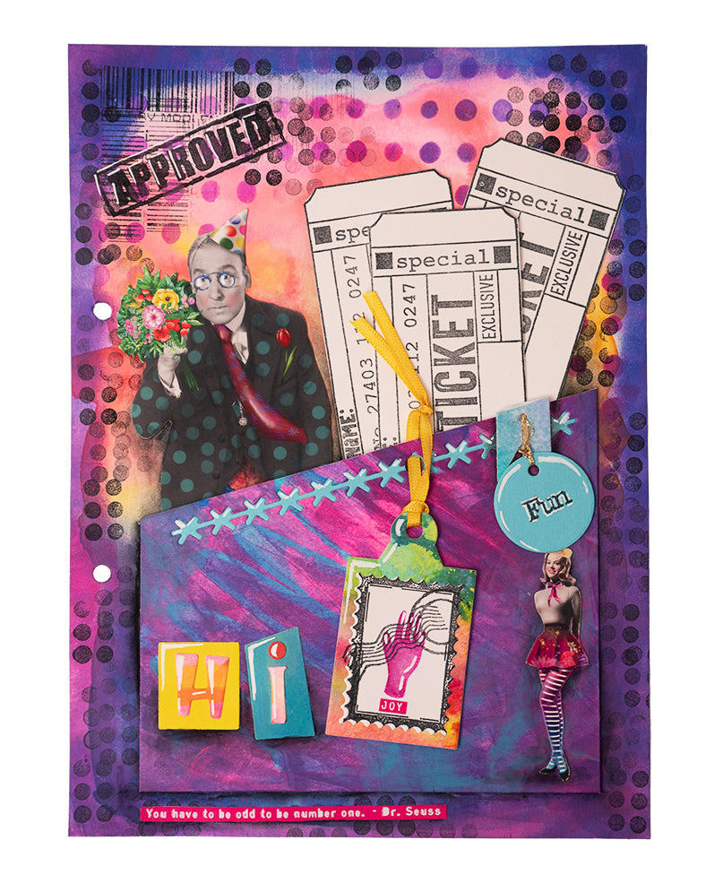 ABM Cutting Dies Pocket-Fun Signature Collection 265x153x1mm 27 PC nr.549