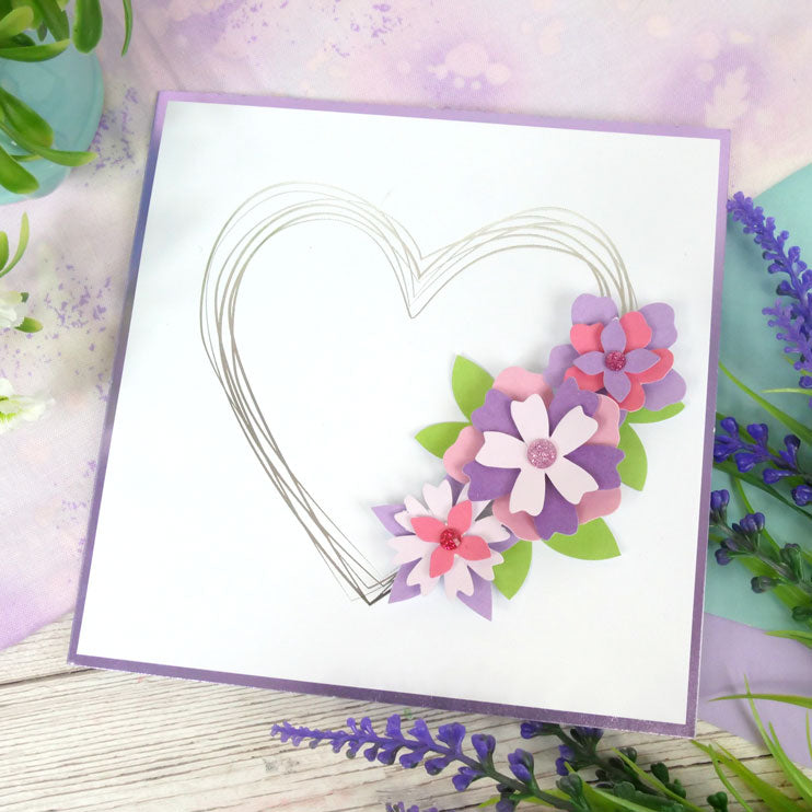 Build-a-Bouquet 8" x 8" Paper Pad