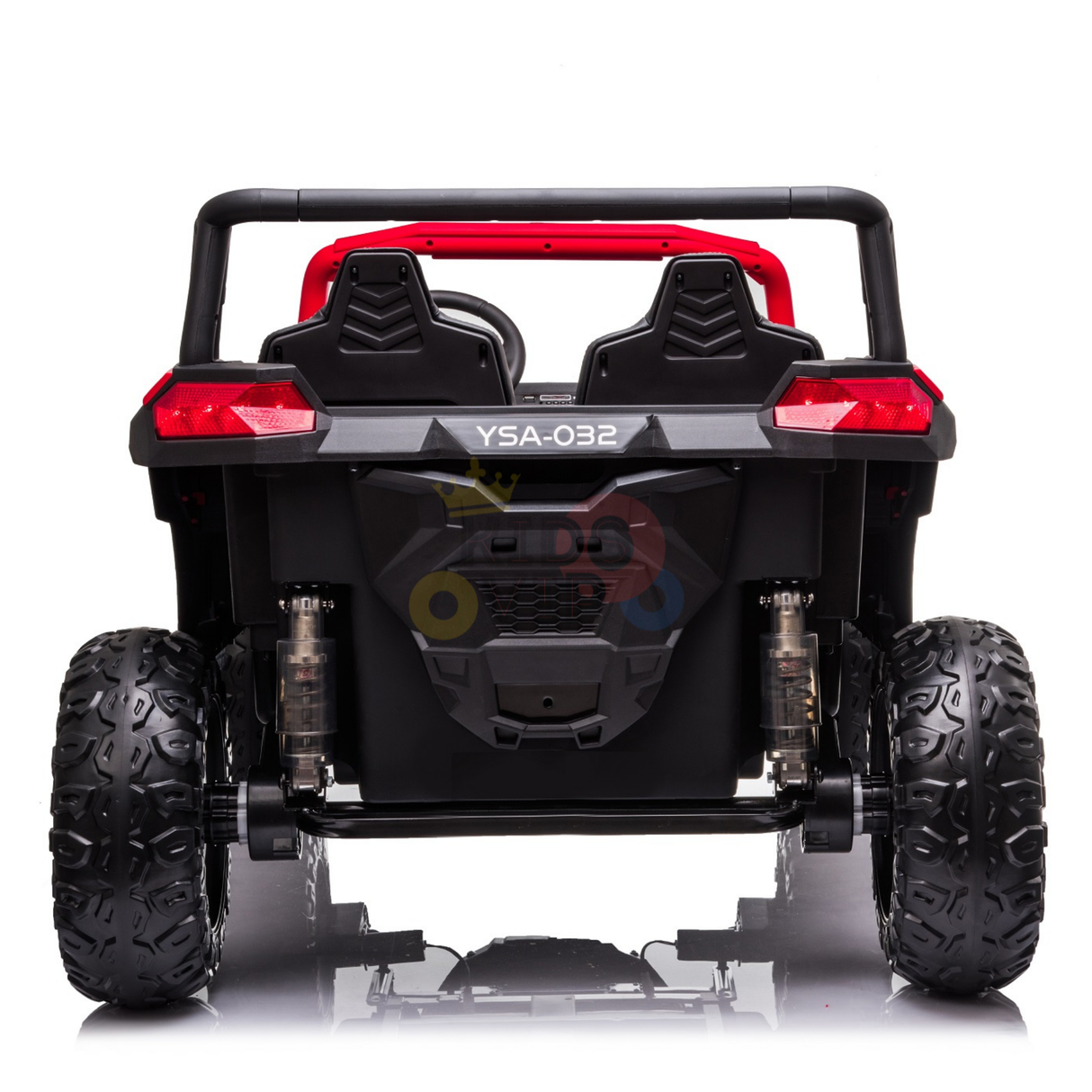 24V Ultra Treck XXL 4x4 2-Seater Ride-On UTV Buggy W/ Rubber Wheels, Music Player & RC