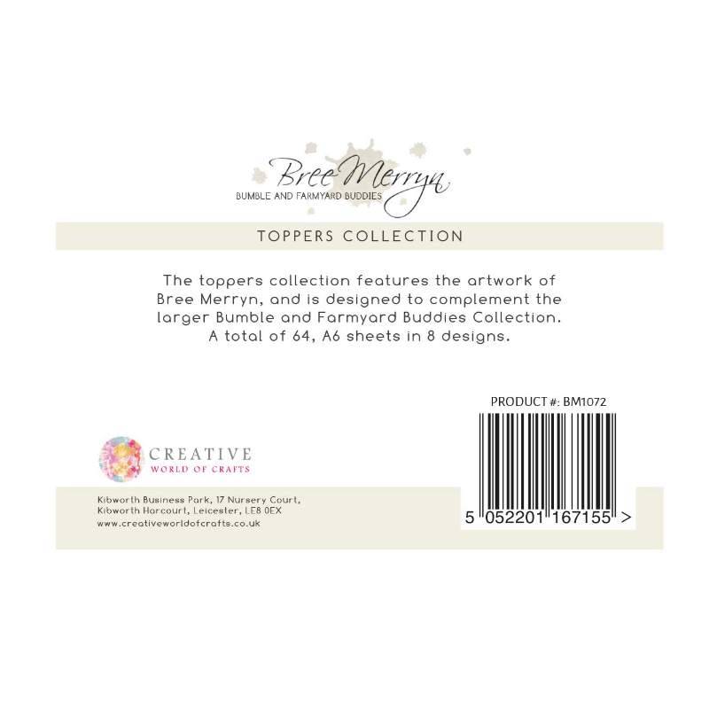 Bree Merryn Bumble & Farmyard Friends - A6 Toppers