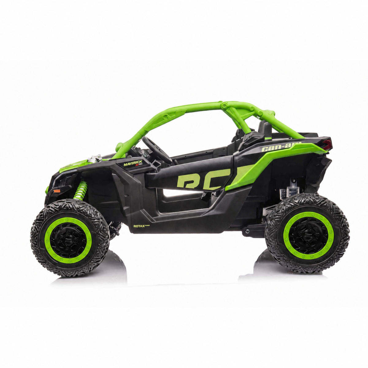 2X24V Can-Am Maverick RS PRO Edition 4X4 2-Seater Ride-On UTV W/ Air Filled Rubber Tires, Music Player & RC