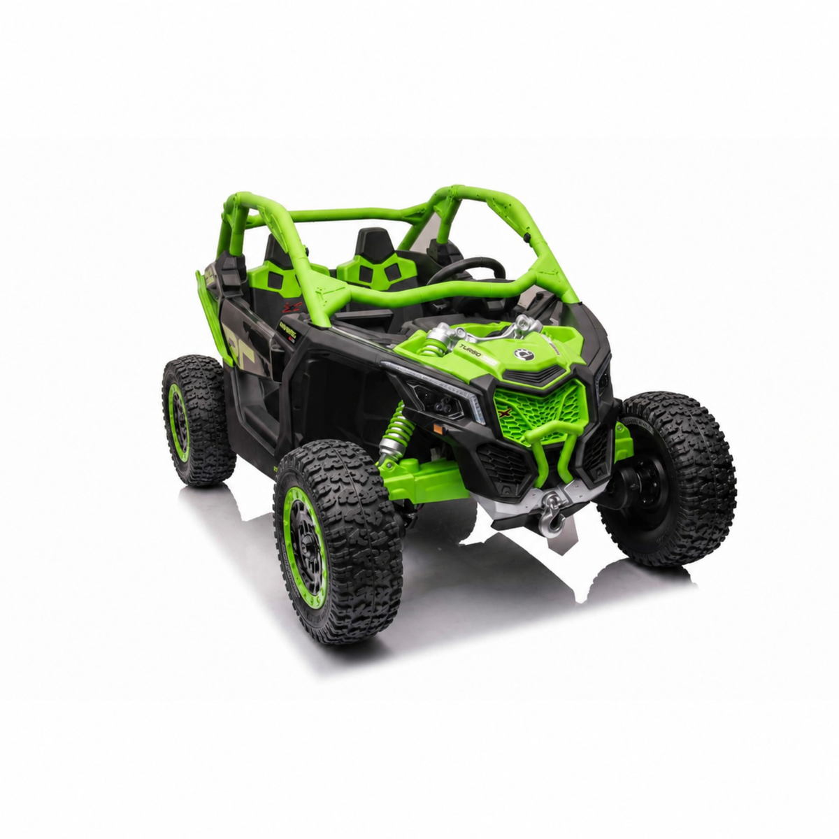 2X24V Can-Am Maverick RS PRO Edition 4X4 2-Seater Ride-On UTV W/ Air Filled Rubber Tires, Music Player & RC