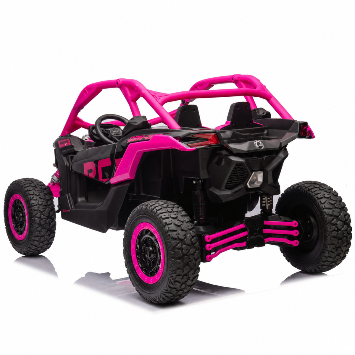 2X24V Can-Am Maverick RS PRO Edition 4X4 2-Seater Ride-On UTV W/ Air Filled Rubber Tires, Music Player & RC