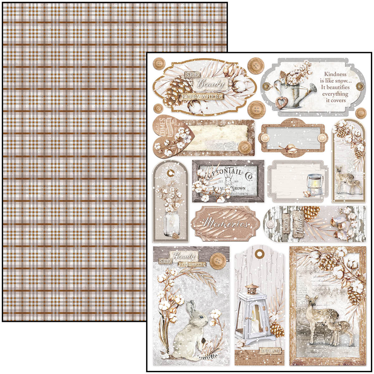 Cozy Moments Pad A4 9/Pkg