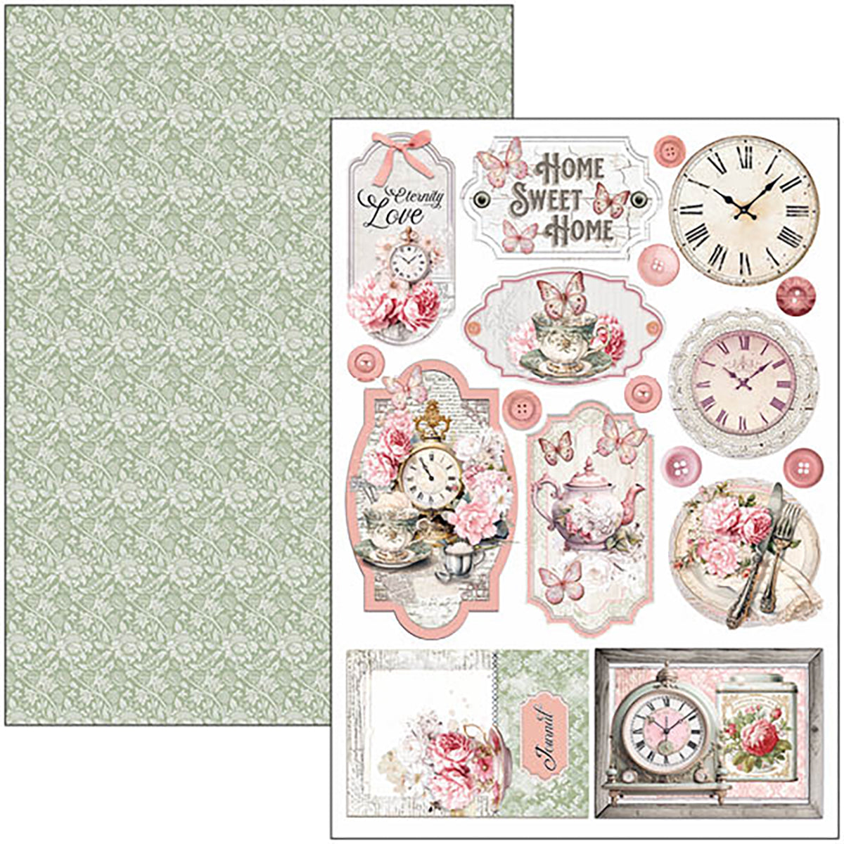 Timeless Moments Creative Pad A4 9/Pkg