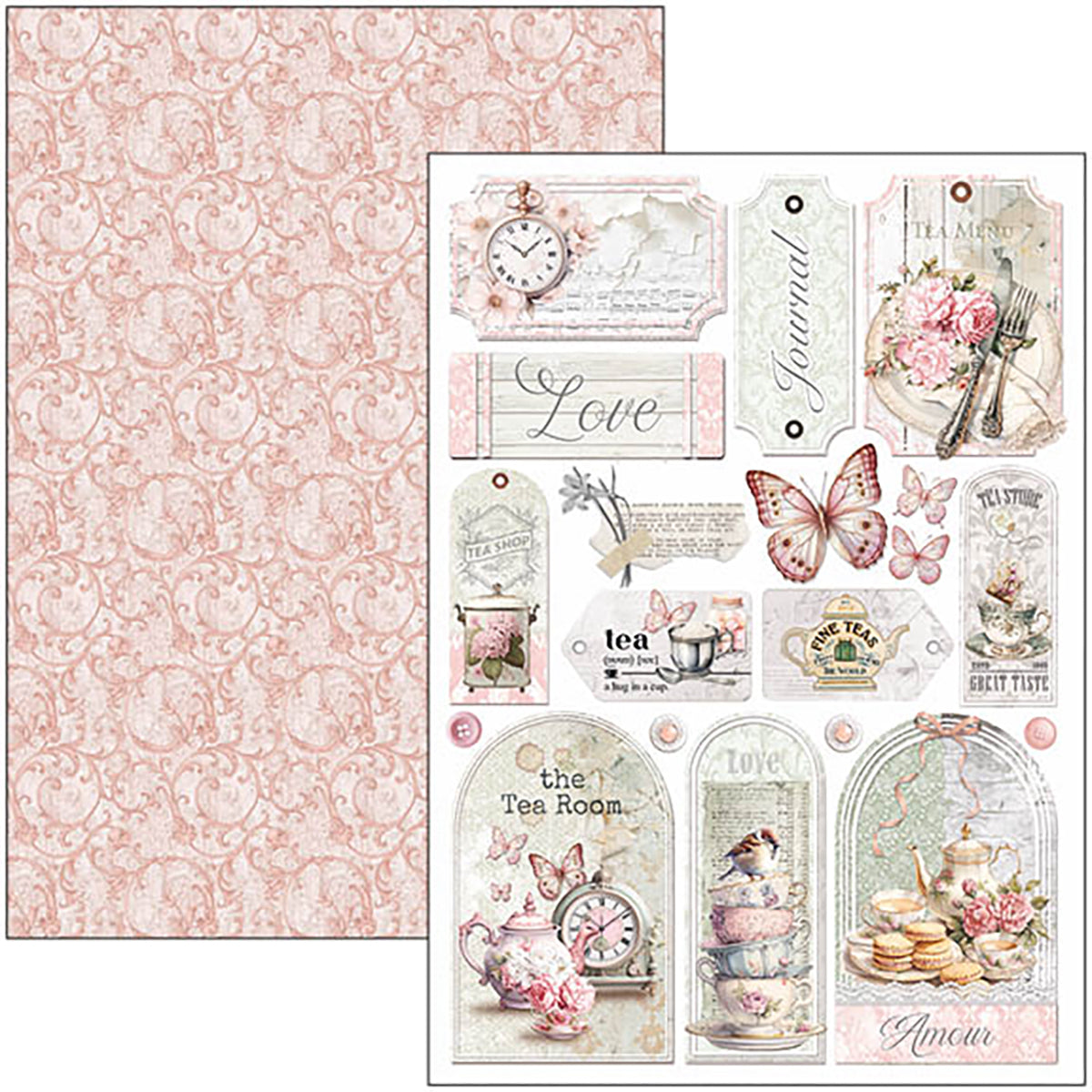 Timeless Moments Creative Pad A4 9/Pkg