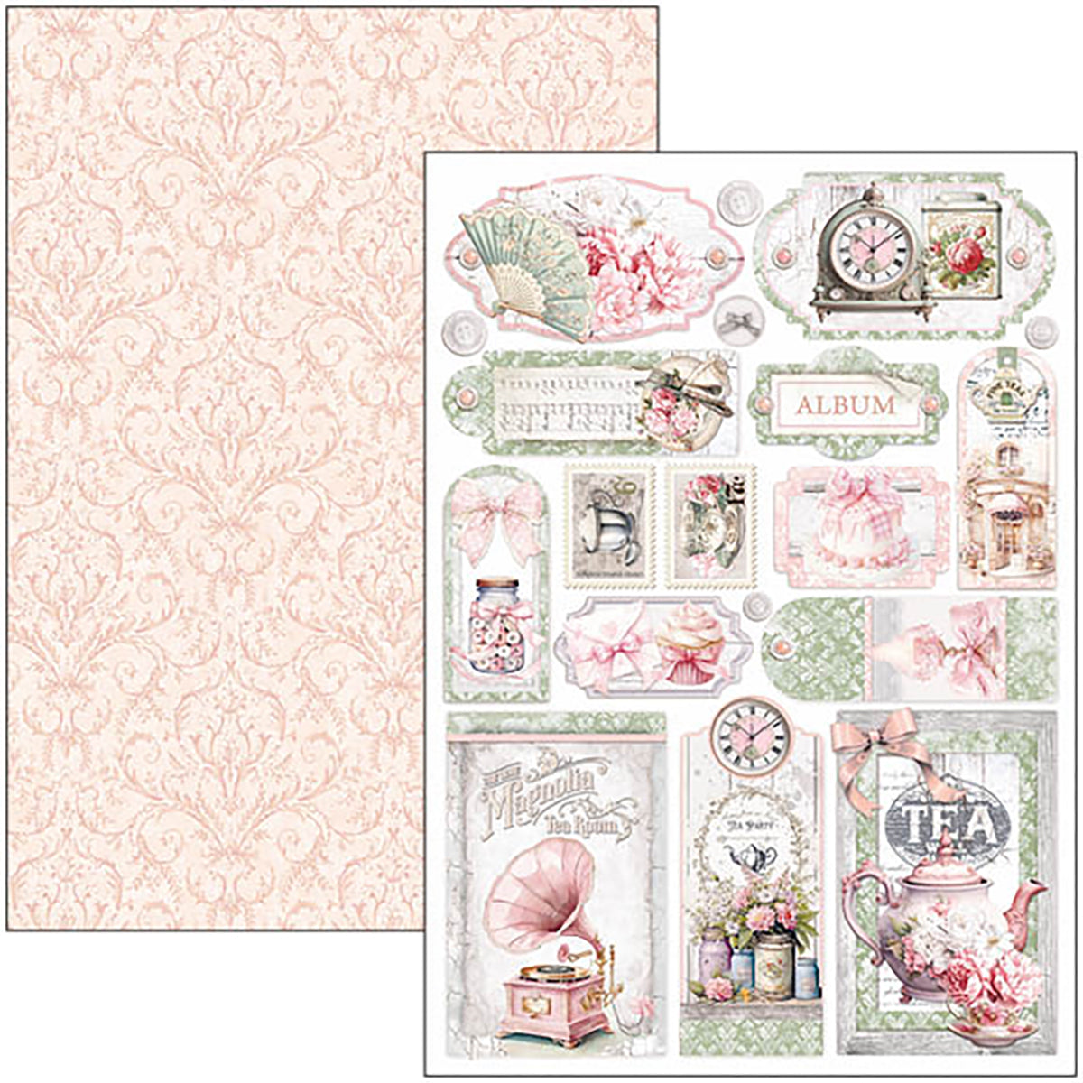 Timeless Moments Creative Pad A4 9/Pkg