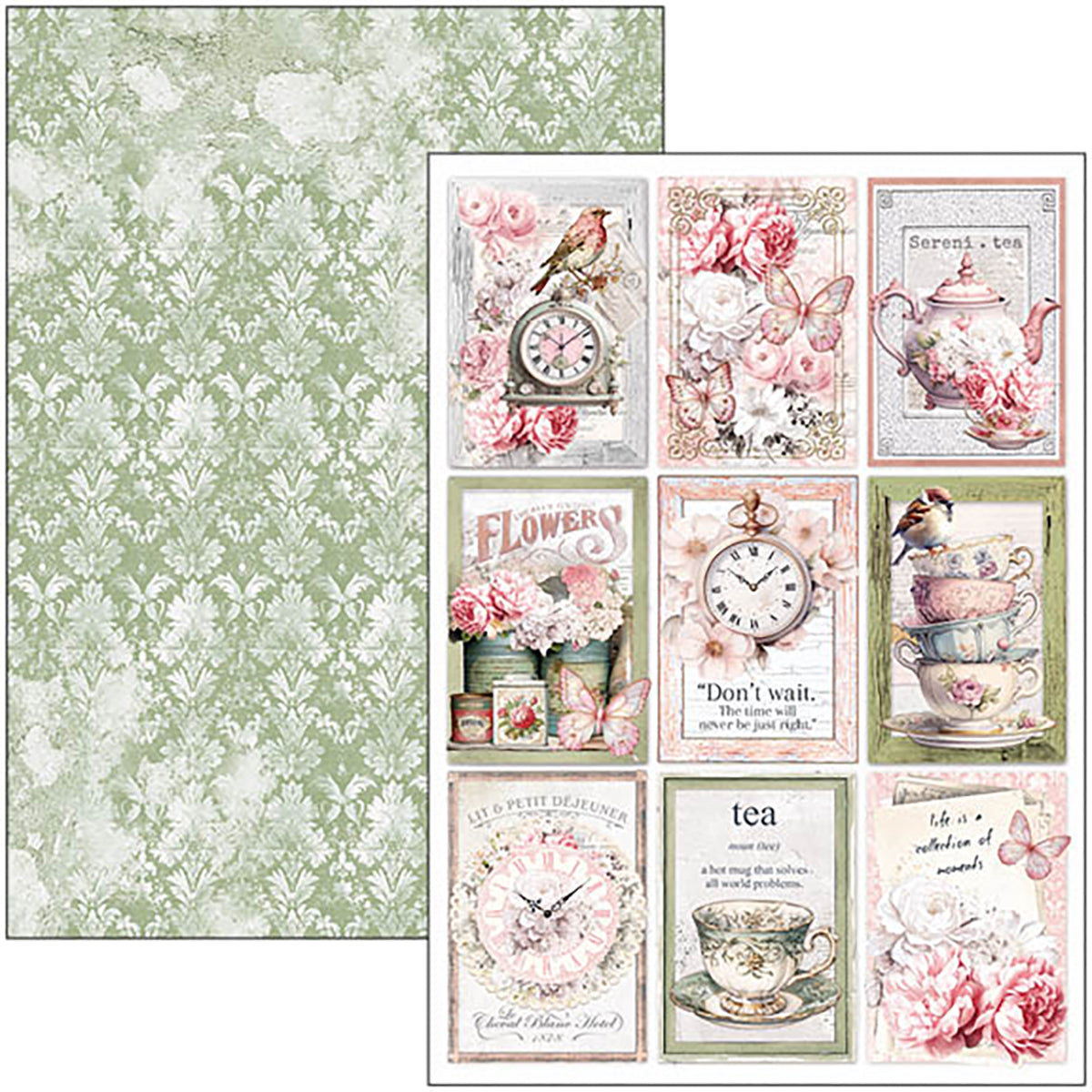 Timeless Moments Creative Pad A4 9/Pkg