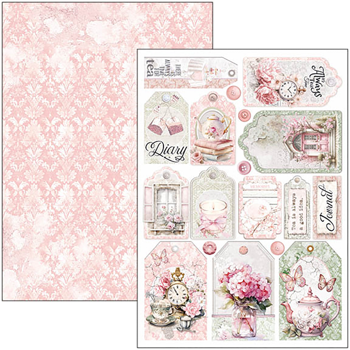 Timeless Moments Creative Pad A4 9/Pkg