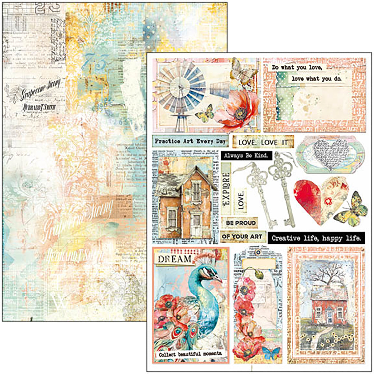 Majestic Dream Creative Pad A4 9/Pkg