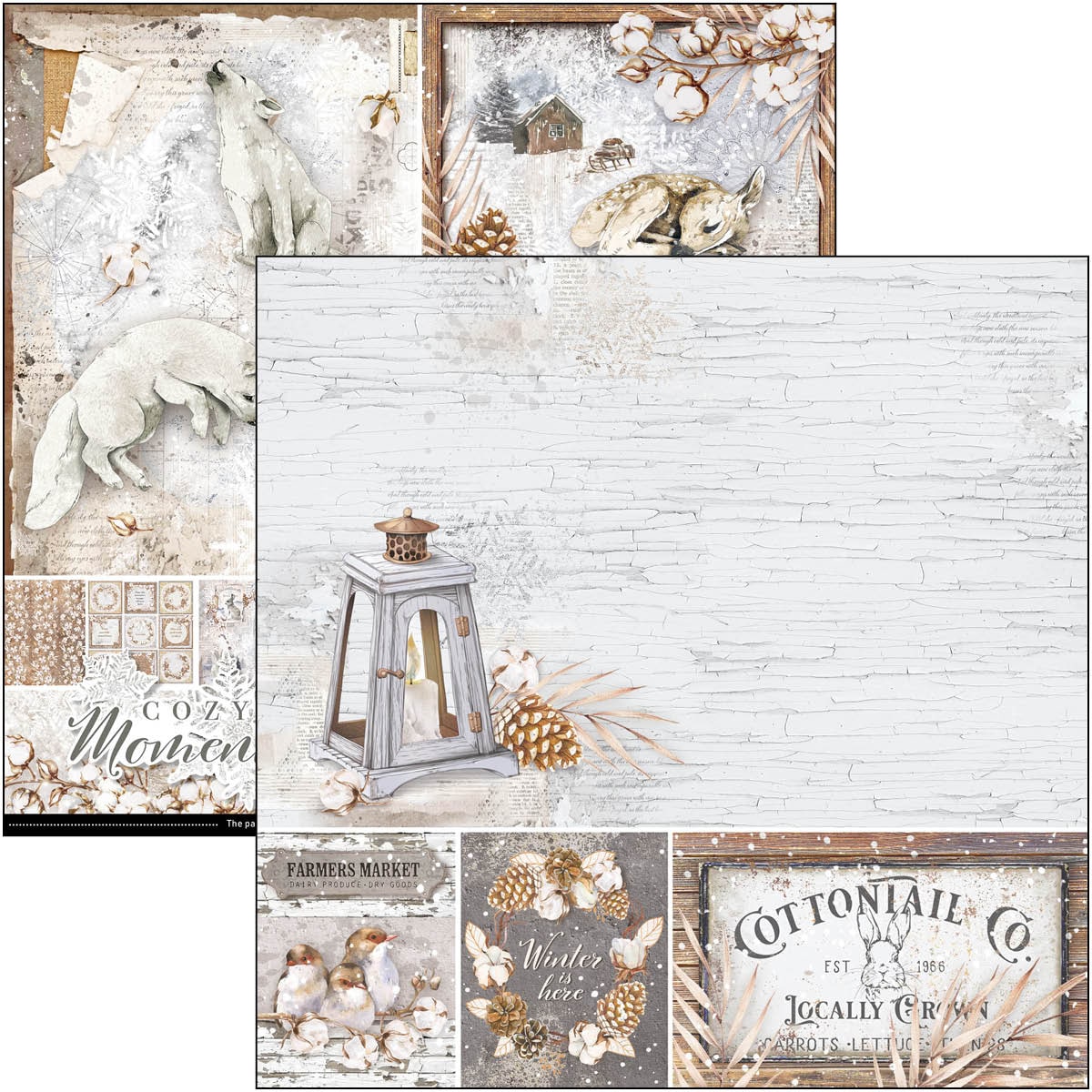 Cozy Moments Pad 8x8 12/Pkg