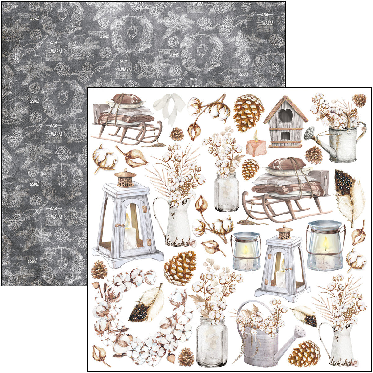Cozy Moments Pad 8x8 12/Pkg