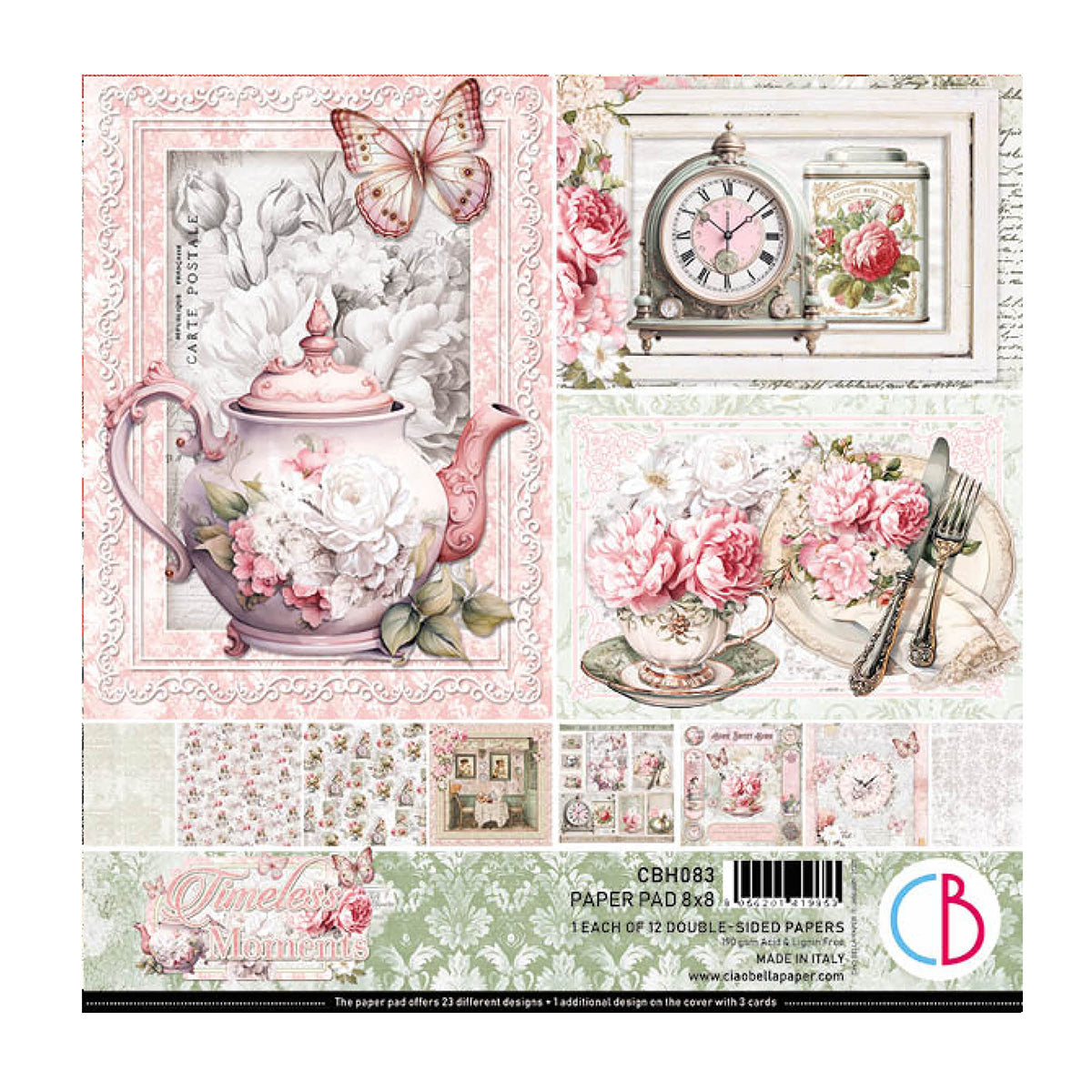 Timeless Moments Pad 8"x8" 12/Pkg