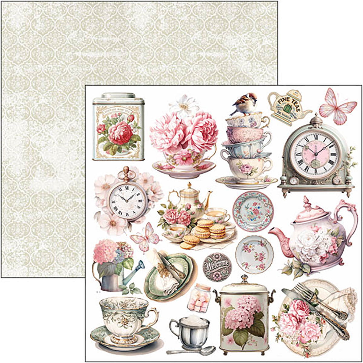Timeless Moments Pad 8"x8" 12/Pkg